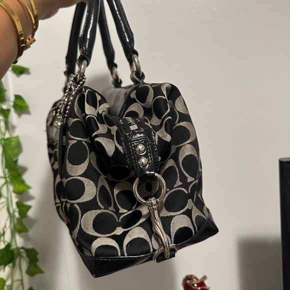 Monogram Coach Handbag - Picture 5 of 8